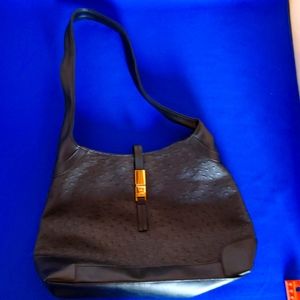 Hobo black womens leather bag